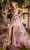 Andrea and Leo A1035 - Floral Applique Organza Prom Dress Special Occasion Dress 2 / Multi