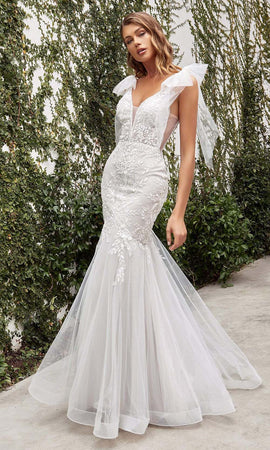 Andrea and Leo Embroidered Mermaid Bridal Gown