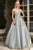 Andrea and Leo - A1040 Floral Embellished A-Line Bridal Gown Evening Dresses