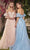 Andrea and Leo - A1046 Embroidered Plunging Sweetheart Gown Evening Dresses