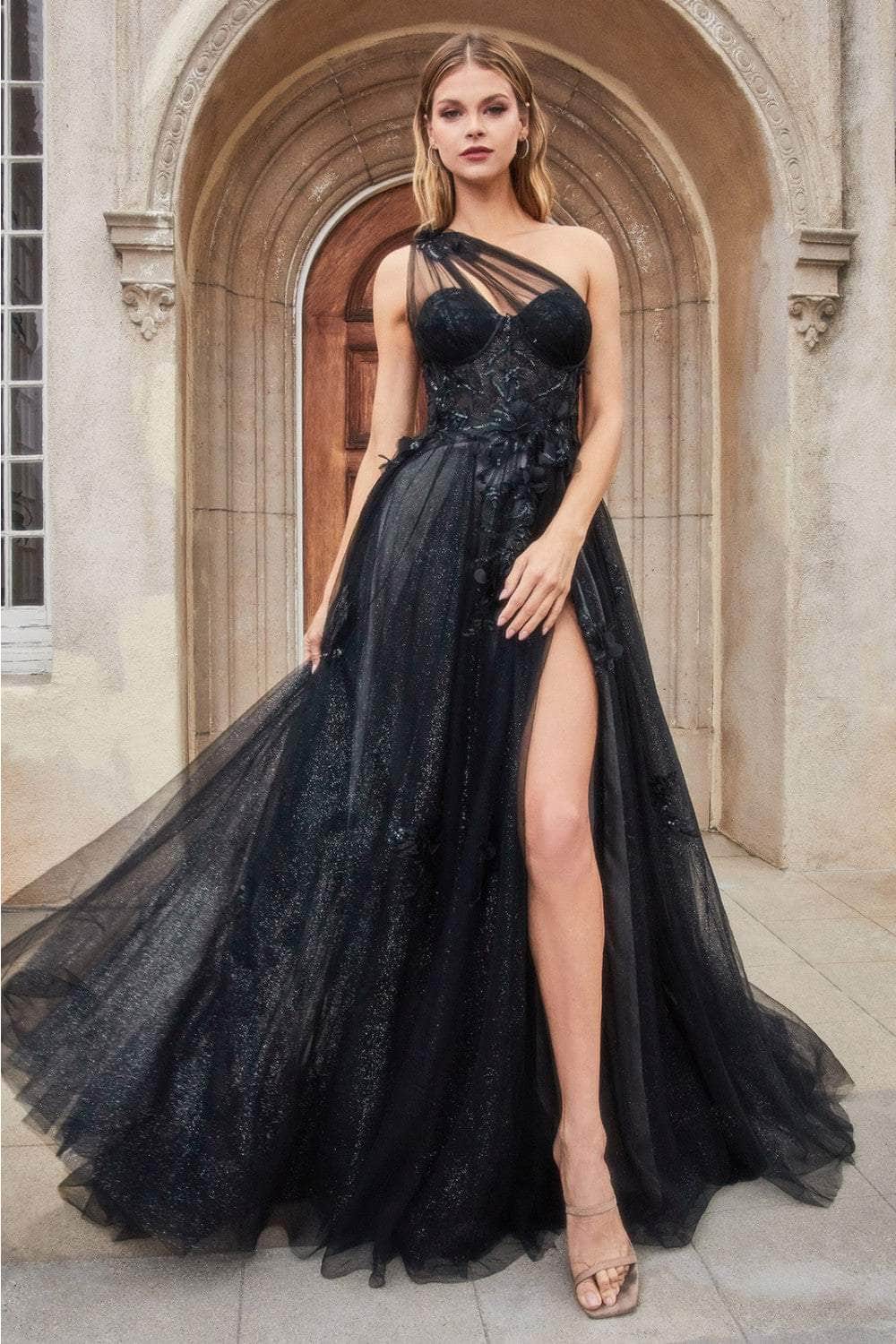 Andrea and Leo A1053 Prom Dress - Black | NewYorkDress Andrea and Leo A1053 Prom Dress - Black | NewYorkDress