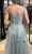 Andrea and Leo A1053 - Applique Tulle Prom Dress with Slit Prom Dresses