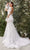 Andrea and Leo - A1073W Flared Sleeve Embroidered Bridal Gown Bridal Dresses