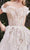 Andrea and Leo A1090 - Off-Shoulder Cape Sleeve Wedding Dress Bridal Dresses