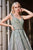 Andrea and Leo - A1091 Lattice Motif A-Line Gown Prom Dresses
