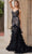 Andrea and Leo A1116 - Sleeveless Feathered Mermaid Prom Gown Special Occasion Dress