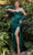 Andrea and Leo A1117 - Embellished Sweetheart Prom Gown Special Occasion Dress 2 / Emerald