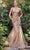 Andrea and Leo A1118 - Applique Mermaid Prom Gown Prom Dresses 2 / Gold-