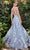 Andrea and Leo A1124 - Floral Appliqued A-Line Evening Gown Special Occasion Dress