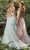 Andrea and Leo A1142 - Scoop Floral Appliqued Prom Gown Special Occasion Dress