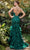 Andrea and Leo A1171 - Feather-Detailed Trumpet Evening Dress Special Occasion Dress