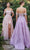 Andrea and Leo A1207 - Embroidered Off-Shoulder Prom Gown Special Occasion Dress 2 / Blush