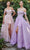 Andrea and Leo A1207 - Embroidered Off-Shoulder Prom Gown Special Occasion Dress 2 / Lavender