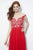 Angela & Alison - 81124 Bead Embroidered Illusion Jewel A-line Dress Special Occasion Dress