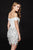 Angela & Alison - 82009 Two-Piece Sequin Fringed Off Shoulder Dress Party Dresses