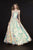 Angela & Alison - 91017 Sequined Strapless A-Line Gown Special Occasion Dress 0 / Yellow