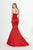Angela & Alison - 91068 Strapless Sweetheart Satin Mermaid Gown - 1 pc Royal Blue In Size 4 Available CCSALE 4 / Royal Blue