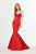 Angela & Alison - 91068 Strapless Sweetheart Satin Mermaid Gown - 1 pc Royal Blue In Size 4 Available CCSALE 4 / Royal Blue