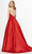 Angela & Alison - Strapless Drape-Ornate Ballgown 91137 - 1 pc Seafoam In Size 6 Available CCSALE 6 / Seafoam
