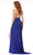 Ashley Lauren - 11068 Beaded Deep Halter V Neck Long Dress Evening Dresses