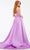 Ashley Lauren 11075 - Satin Pleated One Shoulder A-line Gown Prom Dresses