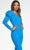 Ashley Lauren - 11120 Puff Sleeve Asymmetric Jumpsuit Evening Dresses