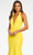 Ashley Lauren - 11121 Plunging Halter Gown Evening Dresses