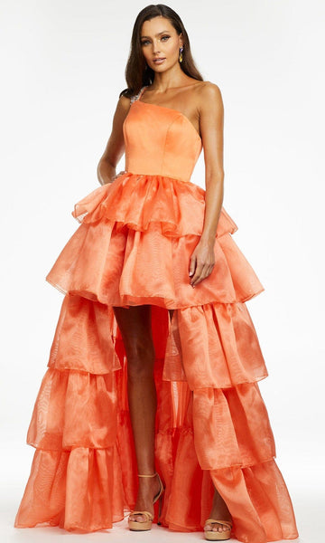 Orange Formal Dresses - Elegant Evening Gowns for Women Couture Candy Orange Formal Dresses - Elegant Evening Gowns for Women Couture Candy