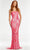 Ashley Lauren 11161 - Wavy Sequined Prom Dress Evening Dresses