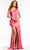 Ashley Lauren - 11164 One Shoulder Draped Gown Prom Dresses 0 / Pink