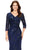 Ashley Lauren 11205 - V-Neck Sequin Evening Gown Evening Gown