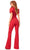 Ashley Lauren 11218 - Puff Sleeve Scuba Jumpsuit Special Occasion Dress