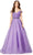 Ashley Lauren 11221 - Off-Shoulder Sweetheart Neck Ballgown Special Occasion Dress 0 / Orchid