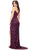 Ashley Lauren 11236 - Sequined High Slit Prom Gown Prom Gown
