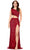 Ashley Lauren 11240 - One Shoulder Embellished Prom Gown Prom Gown 00 / Red