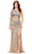 Ashley Lauren 11261 - Beaded One-Shoulder Prom Dress Special Occasion Dress 0 / Silver
