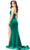 Ashley Lauren 11263 - Velvet Strapless Evening Gown Special Occasion Dress
