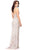 Ashley Lauren 11277 - Feathered Strap Beaded Prom Gown Prom Gown