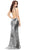Ashley Lauren 11281 - Asymmetrical Bare Back Embellished Gown Special Occasion Dress