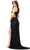 Ashley Lauren 11288 - Sequined Cutout Evening Gown Evening Gown