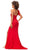 Ashley Lauren 11290 - Feathered Strap Evening Gown Special Occasion Dress