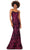 Ashley Lauren 11331 - Fitted Strapless With Over Skirt Evening Gown Special Occasion Dress 00 / Fuchsia/Black