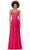 Ashley Lauren 11332 - Sweetheart Lace Appliqued Prom Gown Prom Gown 00 / Hot Pink