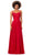 Ashley Lauren 11332 - Sweetheart Lace Appliqued Prom Gown Prom Gown 00 / Red