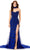 Ashley Lauren 11351 - Strapless Sweetheart Neck Evening Gown Special Occasion Dress 0 / Royal
