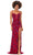 Ashley Lauren 11360 - Corset Sleeveless Prom Gown Special Occasion Dress 00 / Fuchsia/Red