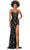 Ashley Lauren 11360 - Corset Sleeveless Prom Gown Special Occasion Dress 00 / Gold/Black