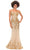 Ashley Lauren 11361 - Sweetheart Strapless Gown Special Occasion Dress 0 / Gold