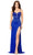 Ashley Lauren 11369 - Sleeveless Beaded Evening Gown Prom Dresses 0 / Bright Royal