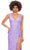 Ashley Lauren 11373 - Deep V-neck Sleeveless Evening Dress Special Occasion Dress